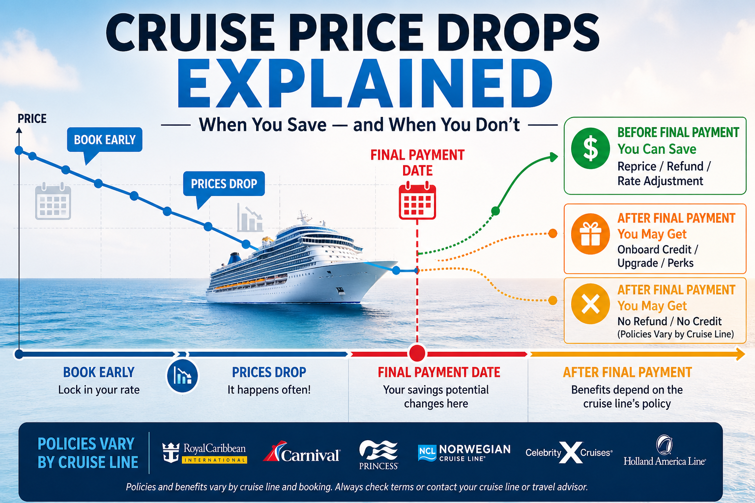 The Complete Guide to Cruise Price Drops & Fare Matching
