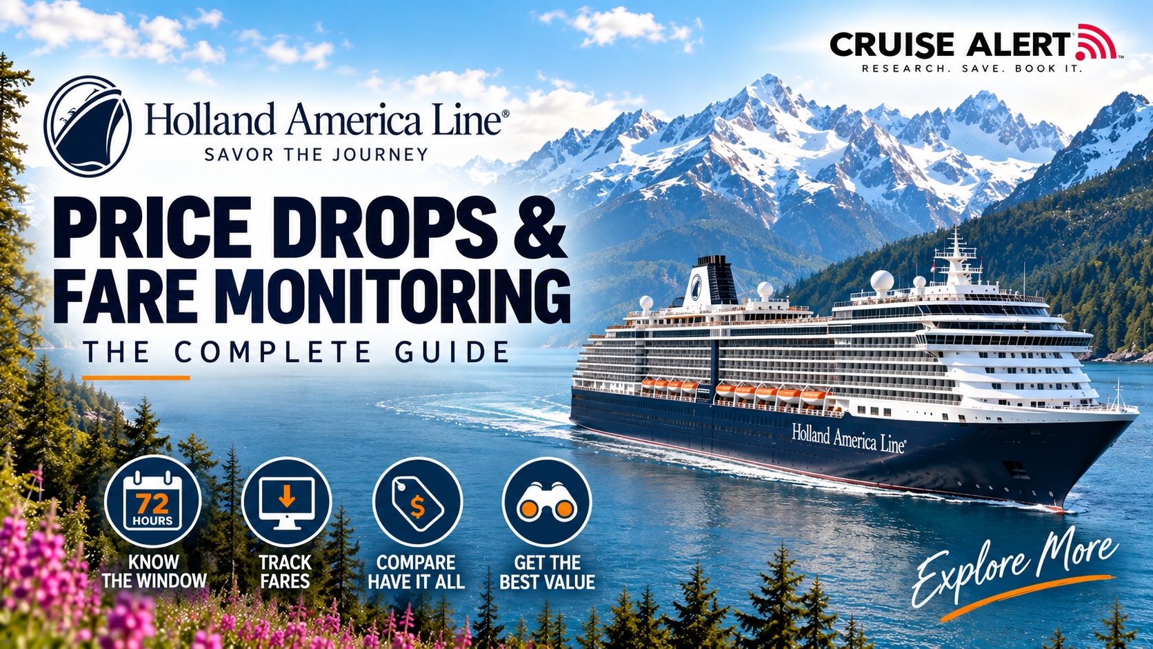 holland america fare drop guide